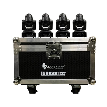 Paquete Cabeza Movil Alien Indigo 30w Spot+led Strip, 44-kit-cm-30w Ii